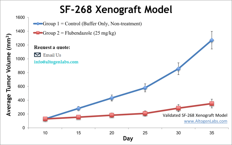 SF268 Xenograft Model