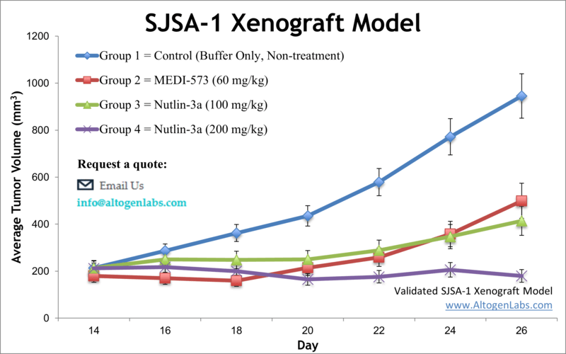 SJSA1 Xenograft Model