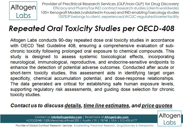 Oral Toxicity OECD-408